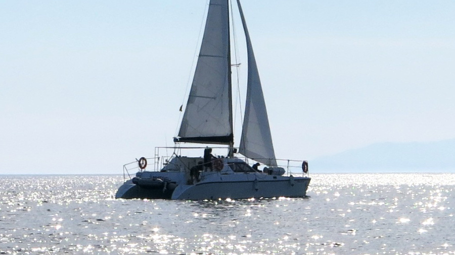 Yachting near Torre del Mar
